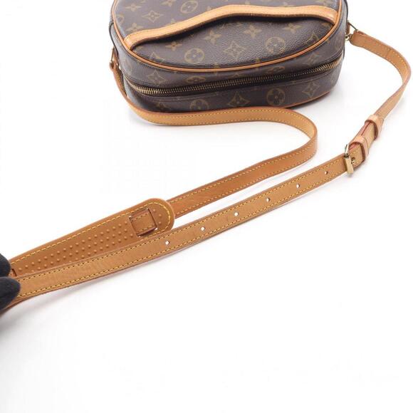 LOUIS VUITTON Brown Monogram Leather Shoulder Bag - Picture 10 of 11